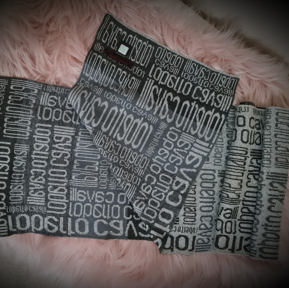 Reberto Cavalli Wool Scarf